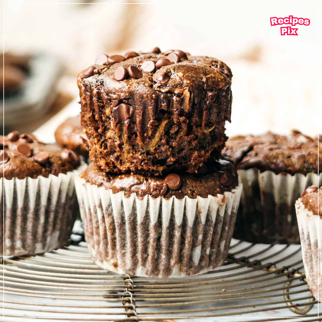 Chocolate and Zucchini Muffins