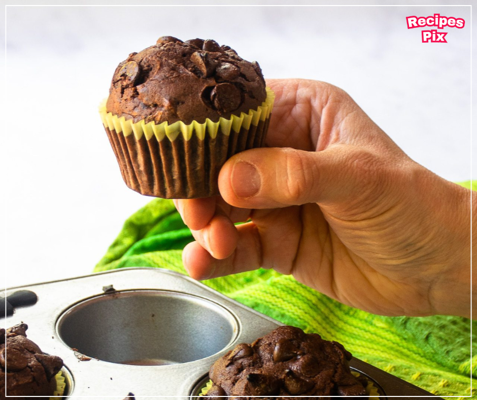 Chocolate and Zucchini Muffins 