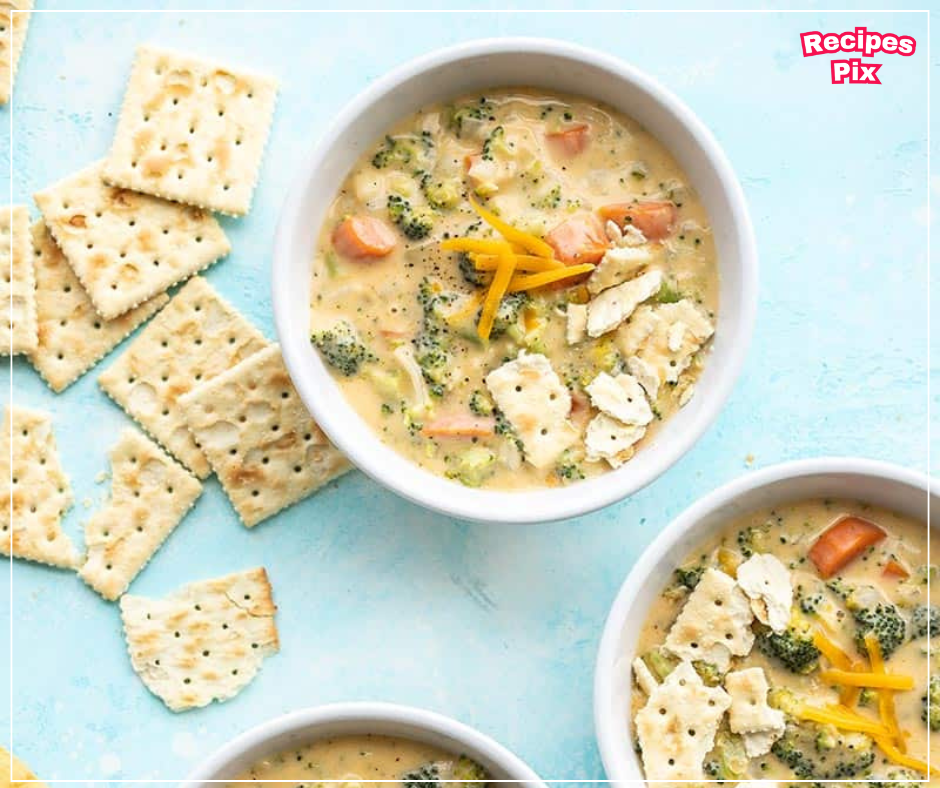 Cream of Broccoli Cheddar Cheese Soup