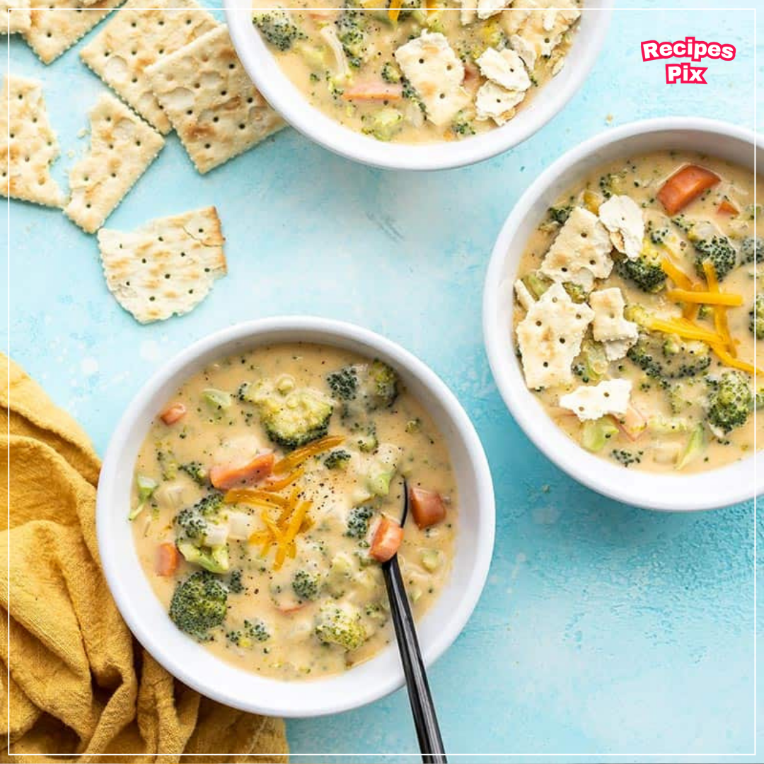 Cream of Broccoli Cheddar Cheese Soup