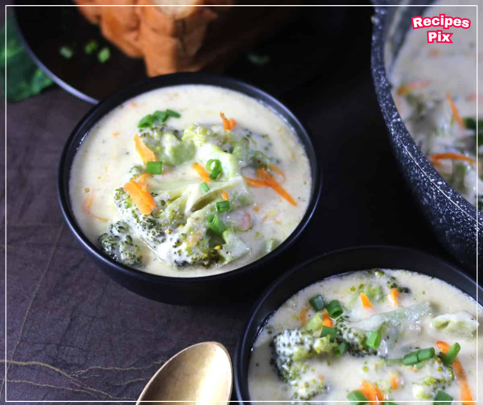Cream of Broccoli Cheddar Cheese Soup