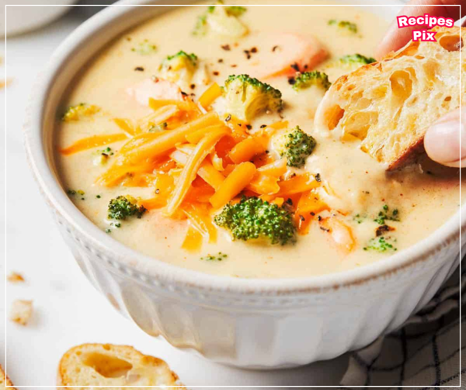 Cream of Broccoli Cheddar Cheese Soup