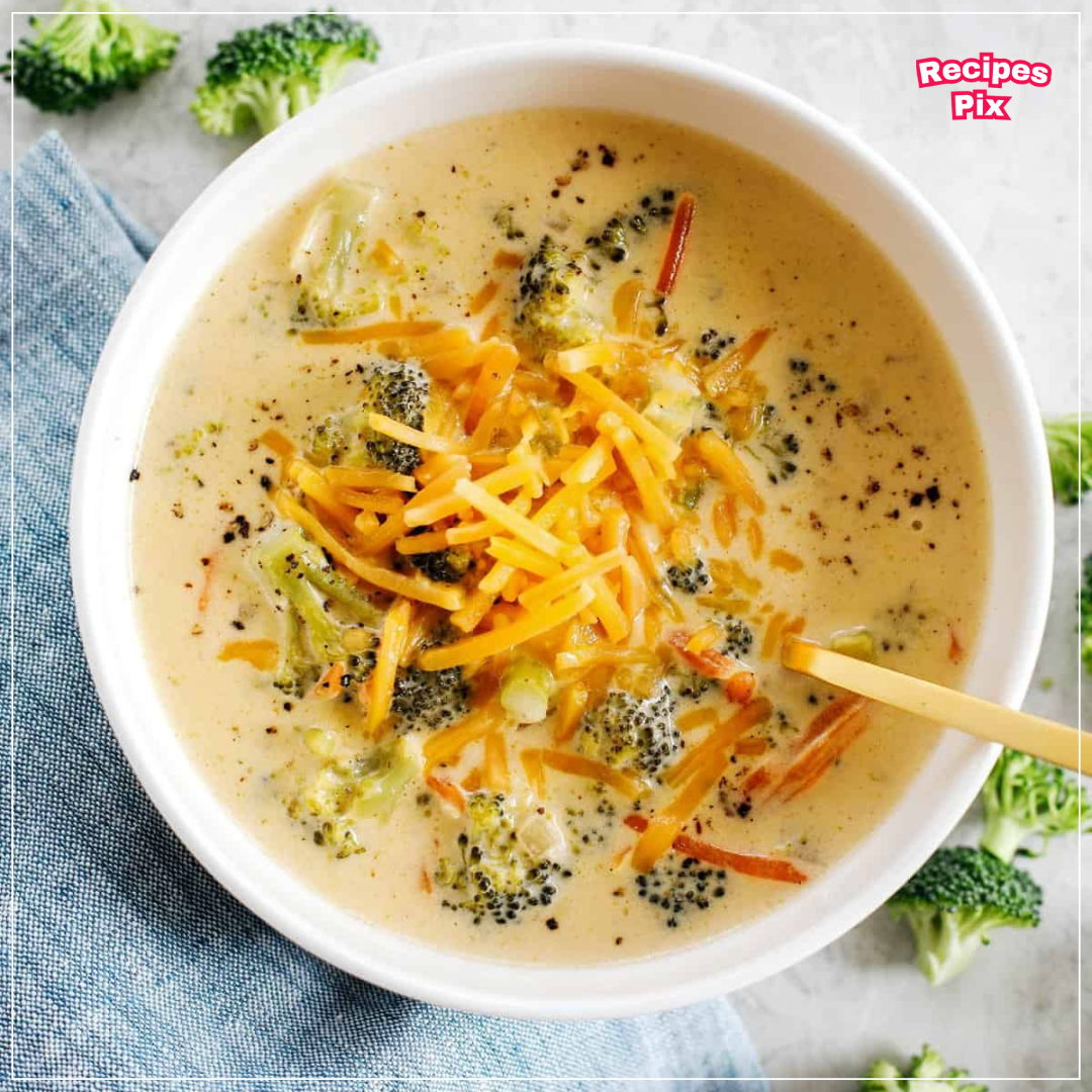 Cream of Broccoli Cheddar Cheese Soup