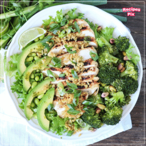 Edamame Chicken Salad
