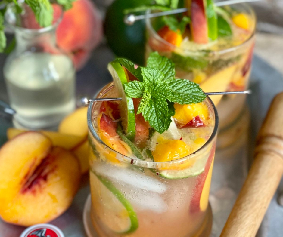 Peach Mojito Recipe: