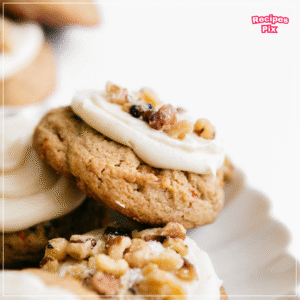 Whole Wheat Carrot Cake Cookies