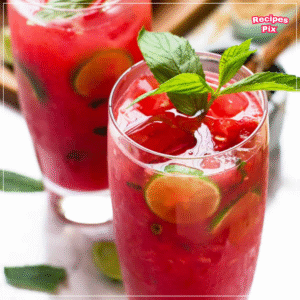 Watermelon Mojito Cocktail Recipe
