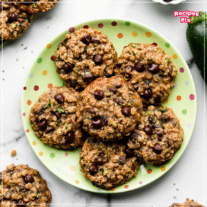 Zucchini Oatmeal Chocolate Chip Cookie